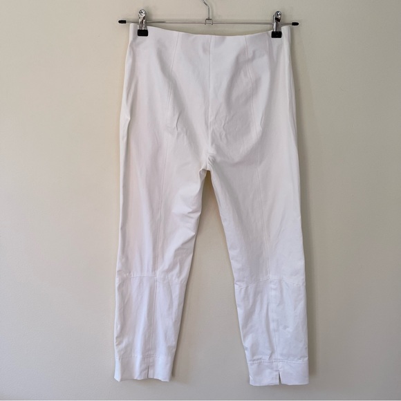 Raffaello Rossi Penny 6/8 Mid Rise Stretch Crop Trouser Pants White - Picture 6 of 9